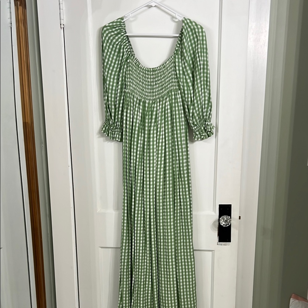 Faithfull the Brand Gingham Dress